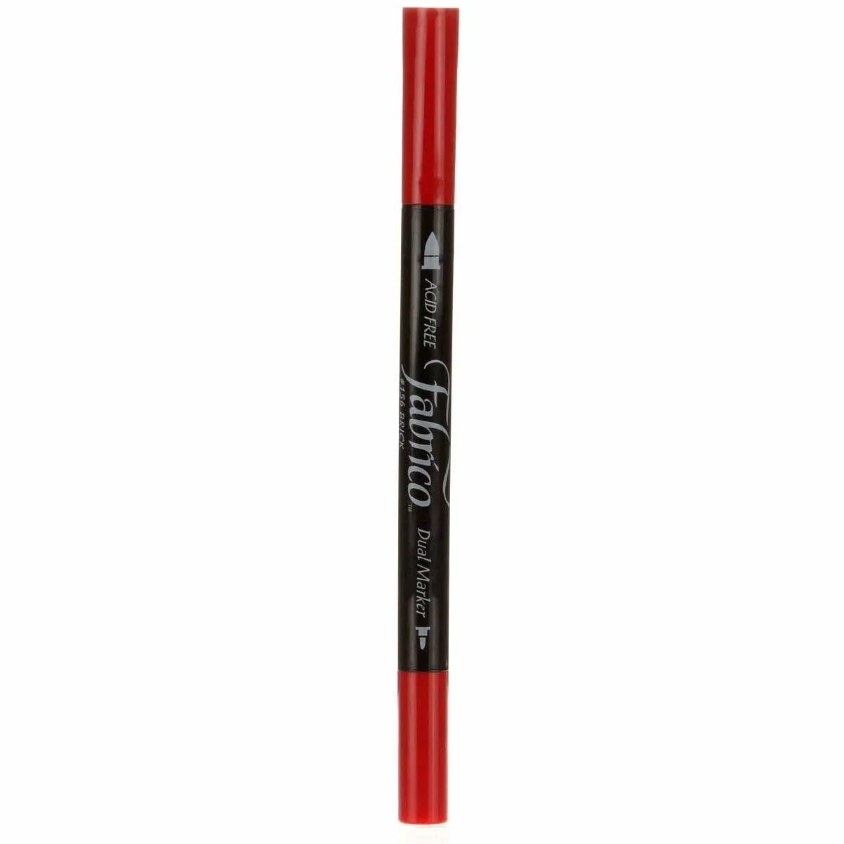 Fabrico Dual Tip Fabric Marker - Brick