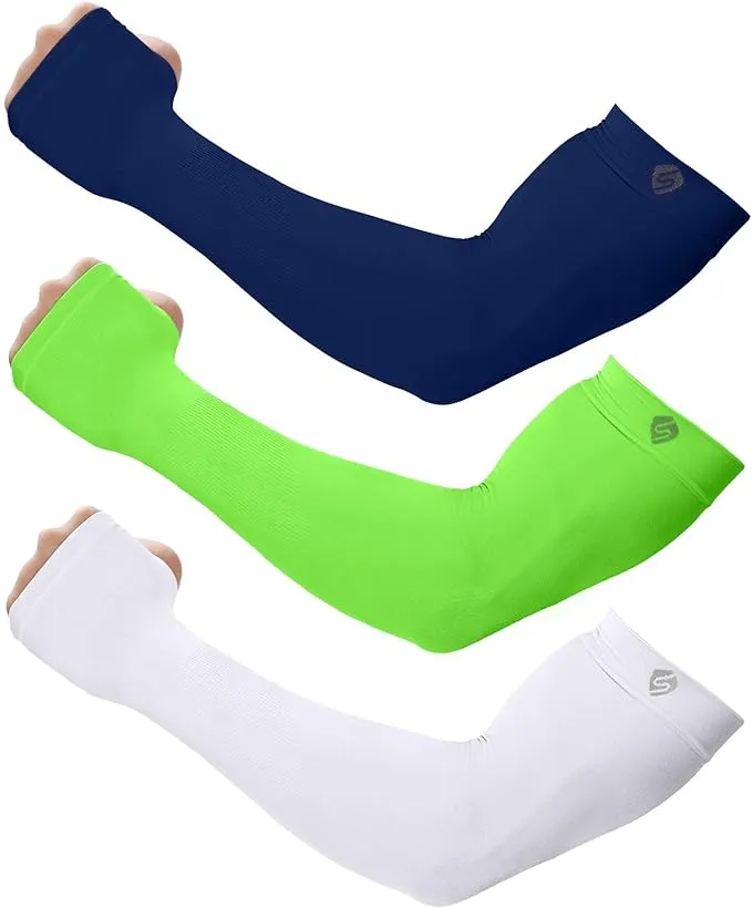 Arm Sleeves for Men Women UV Sun Protection Compression Warmer Cover New