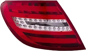 Tail Light Left Driver Fits 2012-2015 Mercedes-Benz C-Class C250/C350/C63 AMG