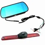 Backup 3rd Brake Light Camera for Mercedes-Benz Sprinter with 7&#034; Mirror Monitor