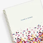 2024-2025 Blue Sky Star Confetti Bright 8.5" x 11" Academic Weekly & Monthly Planner, Plastic Cover, Multicolor (136609-A25)