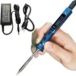 UY Chan (2 Tips) Original TS100 Digital OLED Programmable Pocket-Size Portable Soldering Iron Station Kit DC 5525 Embedded Interface Acceleration