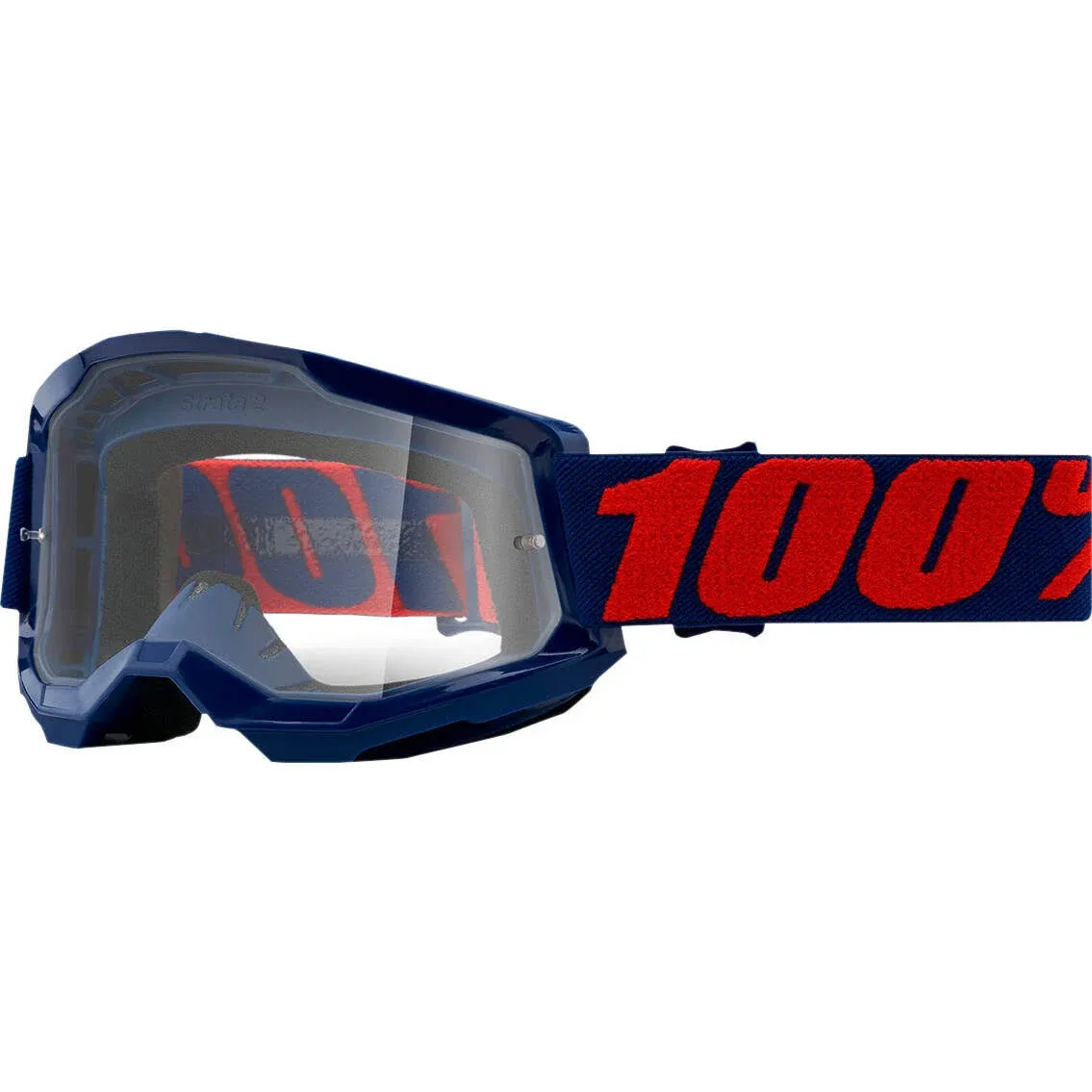 100% STRATA 2 Goggle Masego - Clear Lens