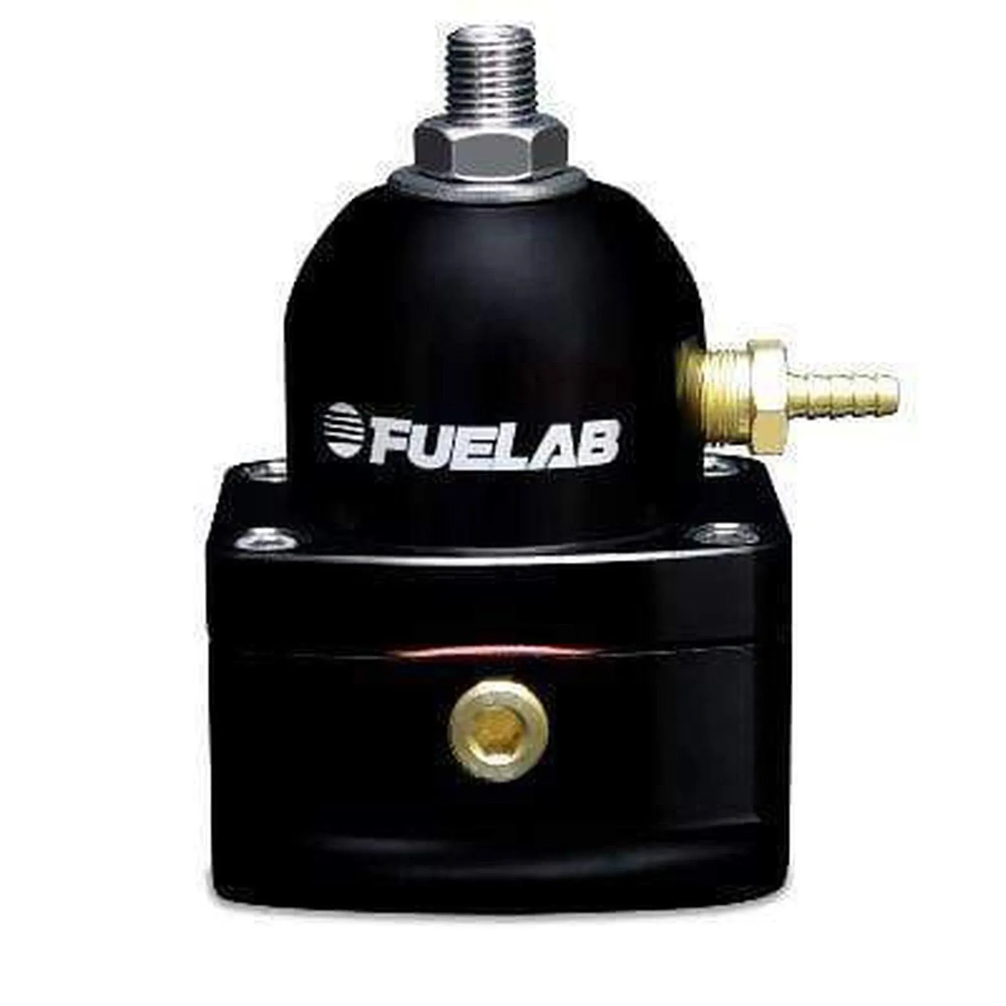 Fuelab 515 EFI Adjustable FPR 25-90 PSI (2) -6AN In (1) -6AN Return - Black - 51502-1