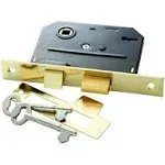 BELWITH PRODUCTS LLC 1155 Mostise Lock, Polished Brass