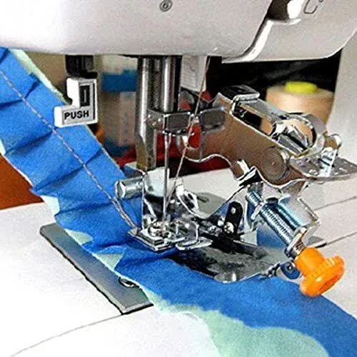 YEQIN Ruffler Foot (#55705) for Singer Brother Juki Low Shank Sewing Machine ...