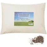 BUCKWHEAT PILLOW for Sleeping Organic Adjustable Loft Breathable 14x20 Inch LOFE