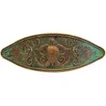 Nautical Verdigris Metal Handle Hardware Dresser Cabinet Drawer Pull Ocean Decor