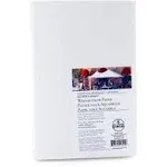 AquaBee 100 Percent Cotton Rag Acid-Free Cold Press Watercolor Paper, White - 50 sheet pack