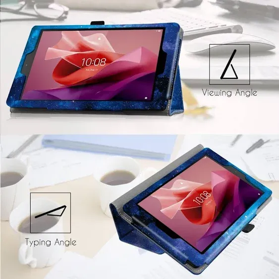 Famavala Folio Case Cover for PREVIOUS Generation 8" Fire HD 8 Tablet [8th / 7th / 6th Generation 2018/2017 / 2016 Release ] (BlueSky)