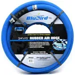 BluBird Rubber Air Hose, 3/4in. x 15ft., 300 PSI, Model# BB3415