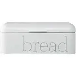 Bloomingville Metal Bread Bin, White