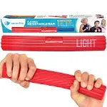 Serenilite Flexible Resistance Bar, Grip Strength Trainer, Resistance Band, Forearm Exerciser Workout, Flexible Bar for Tennis Elbow, Golfers Elbow, Physical Therapy, Pain Relief, Tendonitis, Recovery