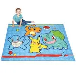 Franco Kids Room Non Slip Area Rug, 69 in x 52 in, Pokemon