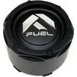 Fuel Matte Black Wheel Center Cap 1003-49tmb 1003-49T 6 and 8 Lug Snap in