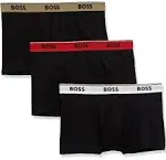 BOSS Men's Stretch Cotton 3 Pack Trunks