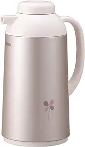 Zojirushi Glass Liner Thermal Serve Carafe, 1L, Pink, AG-LB10 PA, Made in Japan