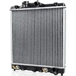 AUTOSAVER88 ATRD1002VC01 Radiator Compatible with Civic Aluminum Radiator, ENG D16/D15/B16, 19010P03505, 19010P07024, 19010P07014