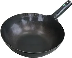 Yamada Kogyosho Iron Handed Wok, 11.8 inches (30 cm) (Plate Thickness: 0.05 inches (1.2 mm)