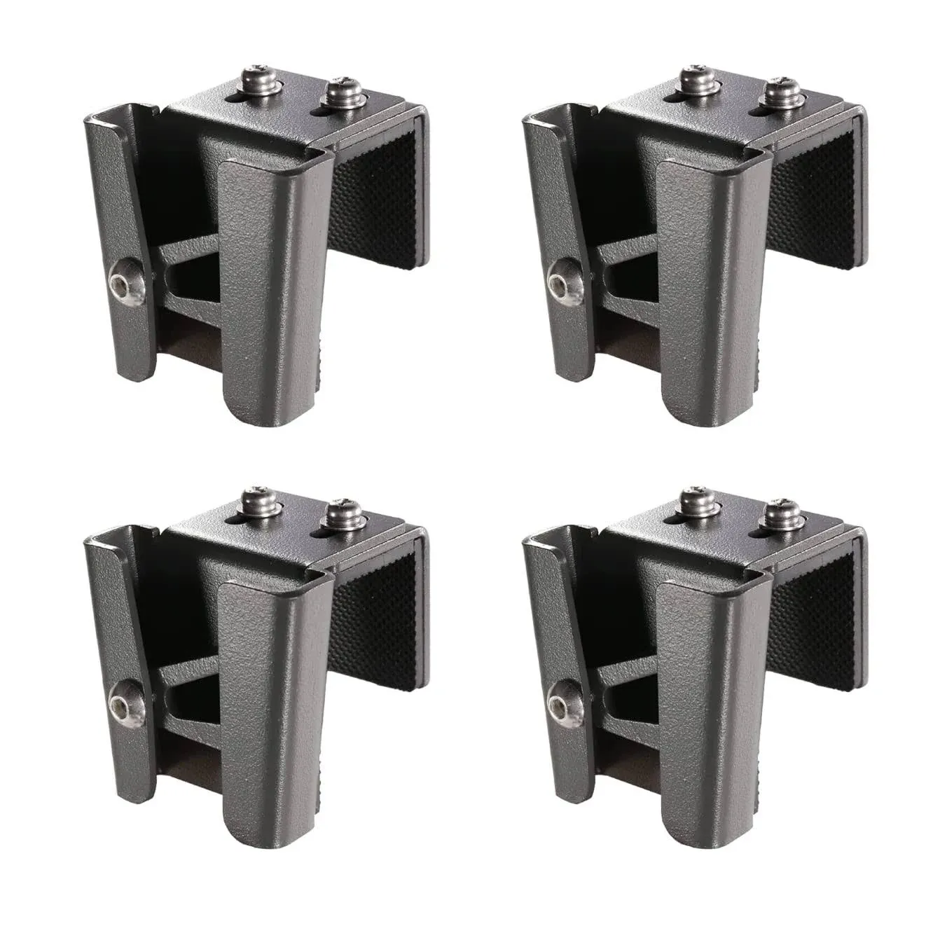 Pontoon Fender Clips with Spring, Metal Boat Fender Clips for Square Rails, A...