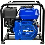 DuroMax XP702HP 208cc 7-HP 2-Inch 70-GPM Gas Powered High Pressure Water Pump, 50 State Approved, XP702HP, Blue