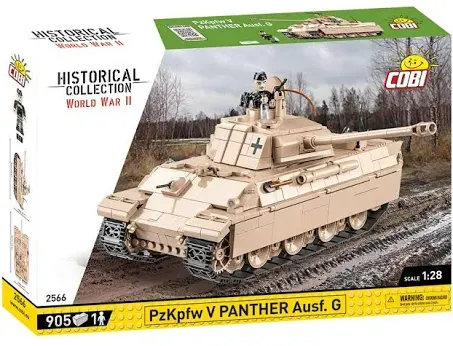 COBI TOYS #2566 WWII PzKpfw V Panther Ausf. G Tank NEW!