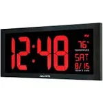 ACURITE 75100MA1 Digital Led Wall,w/Indoor Temp