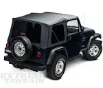 Rampage 1997-2006 Jeep Wrangler(TJ) Door Skins - Black Diamond