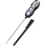 BRAPILOT Digital Meat Thermometer Backlight,Waterproof Instant Read Food Thermometer for Cooking and Grilling for BBQ Grill Liquids Beef Turkey