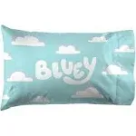 Jay Franco Bluey & Bingo Full Size Sheet Set - 4 Piece Set Super Soft and Cozy Kid’s Bedding - Fade Resistant Microfiber Sheets (Official Bluey Product)