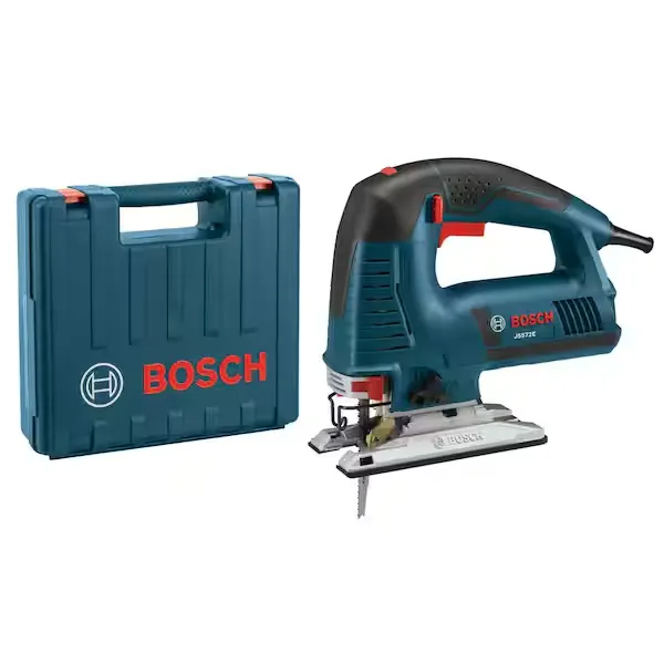 Bosch 7.2 Amp Corded Variable Speed Top-Handle Jig Saw Kit with Assorted Blades and Carrying Case JS572EK