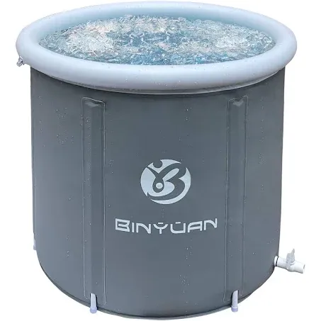 BINYUAN Ice Bath Tub Cold Plunge Tub with Cover 106 Gallons