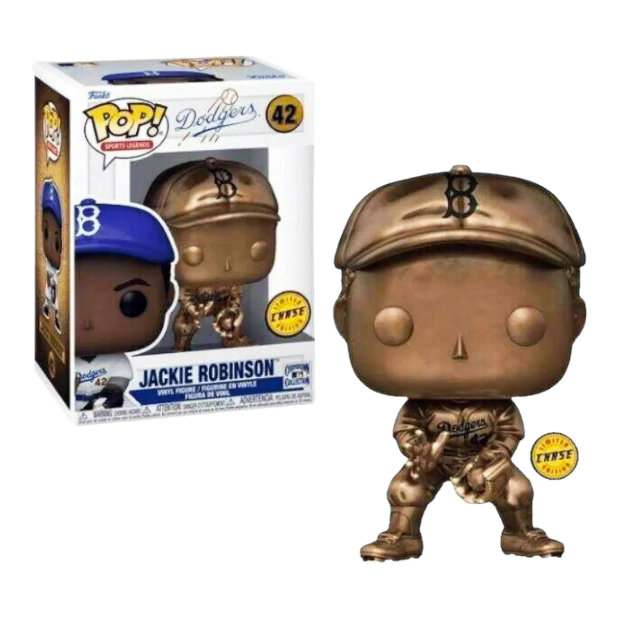 Jackie Robinson Fielding (Brooklyn Dodgers) Funko Pop! Sports Legends