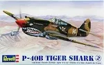 Revell P-40B Tiger Shark WWII Fighter 1:48 scale Sealed Plastic Model Kit 5209