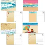 Stonehouse Collection Assorted Beach Postcards - 4 x 6 Beach Postcards - 40 Postcards