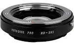 Fotodiox Pro Lens Mount Adapter Compatible with Minolta MD Lenses to Canon EOS EF/EF-S CamerasFotodiox Pro Lens Mount Adapter Compatible with Mi…