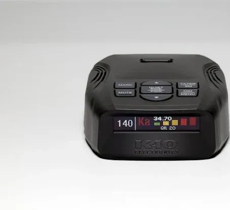 K40 Electronics Platinum100 Portable Radar Detector