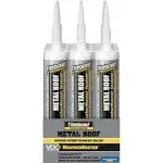 Titebond 62401 WeatherMaster Metal Roof Advanced Polymer Sealant, 10.1 oz, Gray