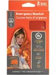 4 Pack SOL Heat Sheet Survival Thermal Emergency Blanket 1 Person Quiet Warm