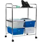 Mind Reader All Purpose Utility Cart with Handles