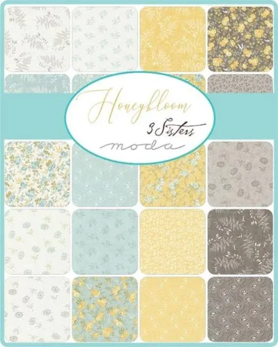 Honeybloom - Fat Quarter Pack by 3 Sisters for Moda Fabric