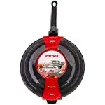 Durastone Marble Coated Cast Aluminum Nonstick Wok Pan, 14-inch