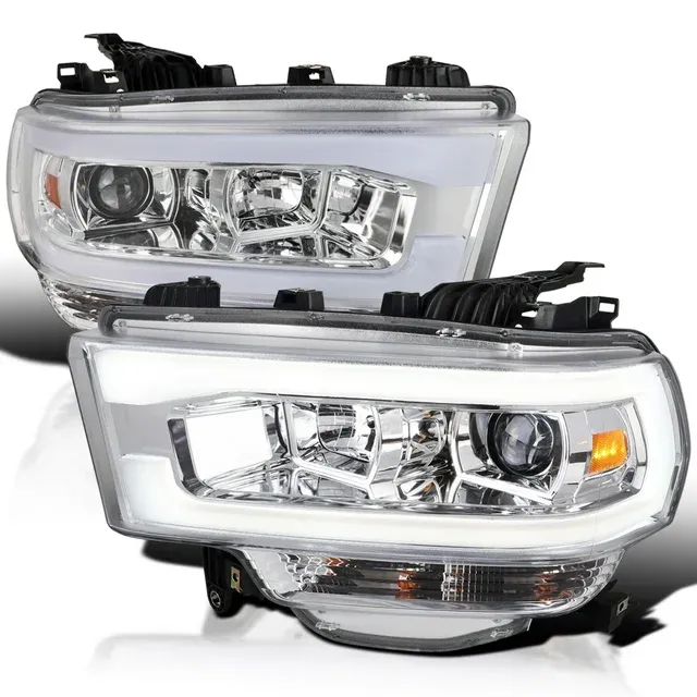 Dodge Ram 2500 Spec-D Chrome DRL Projector Headlights