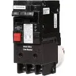 QE250 50-Amp Double Pole 240-Volt Ground Fault Equipment Protection Circuit Breaker