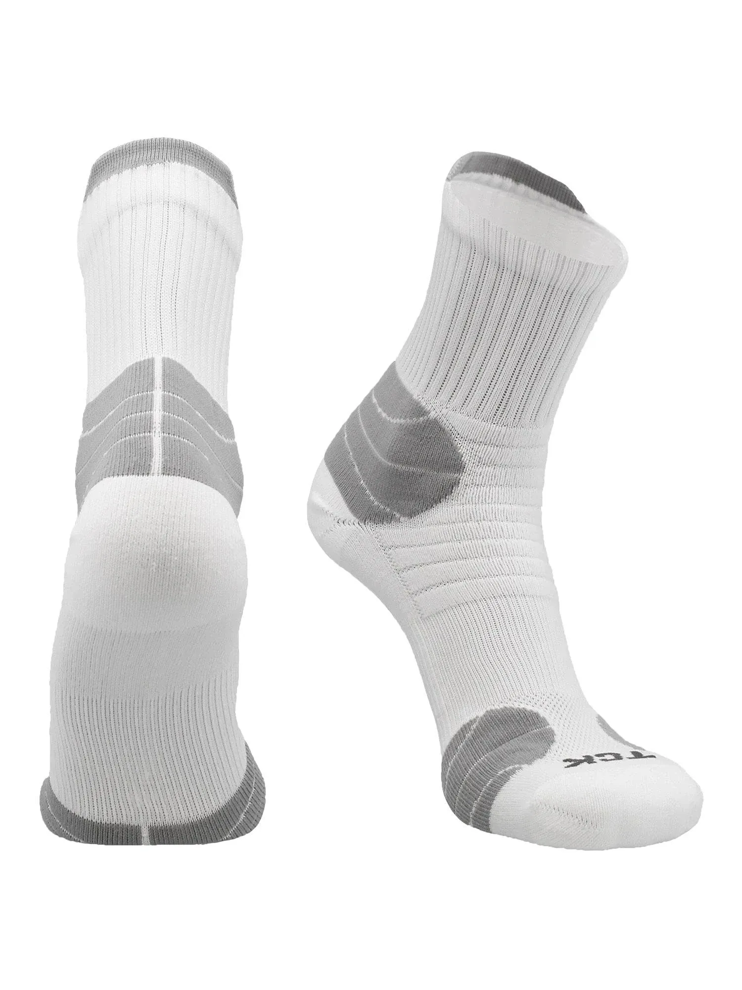 TCK Crossover Quarter Socks - White - Youth