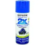 Rust-Oleum 12oz 2x Painter's Touch Ultra Cover Gloss Spray Paint Deep Blue