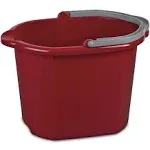 Sterilite 11215806 16QT RED Dua Spout Pail 