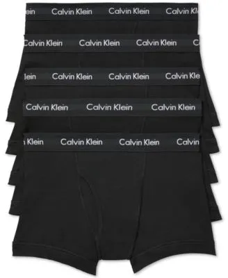 Calvin Klein Men's Cotton Classics 5-Pack Trunk