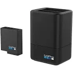 GoPro Dual Battery Charger + Battery for HERO7/HERO6 Black/HERO5 Black (GoPro Official Accessory)