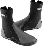 Cressi Adult Unisex Crew Water Boots for Scuba Diving, Surfing, Canyoning, 7 mm Neoprene Thickness - Isla: Designed in Italy